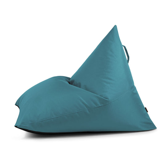 Pouf Poire Chambre Bleu Canard Beaumont Concept