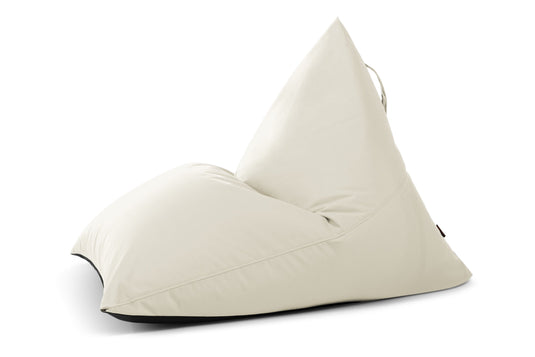 Pouf Poire Exterieur Beige Crème Beaumont Concept