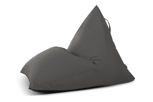 Pouf Poire Exterieur Gris Anthracite Beaumont Concept