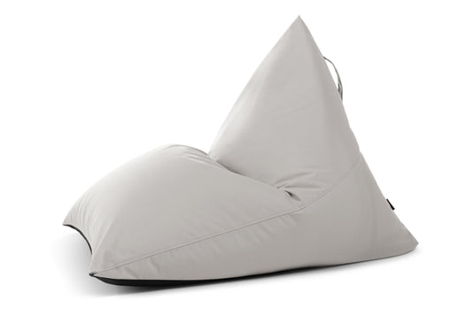 Pouf Poire Exterieur Gris Perle Beaumont Concept