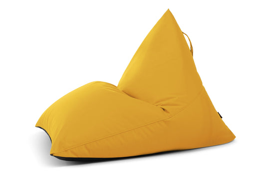 Pouf Poire Exterieur Jaune Ocre Beaumont Concept