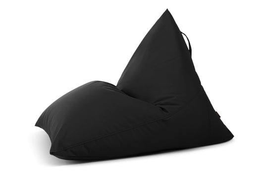 Pouf Poire Exterieur Noir Profond Beaumont Concept