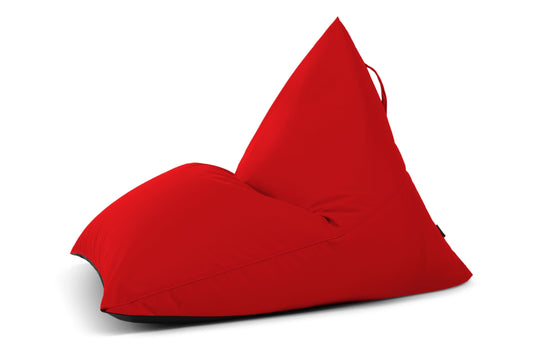 Pouf Poire Exterieur Rouge Cerise Beaumont Concept