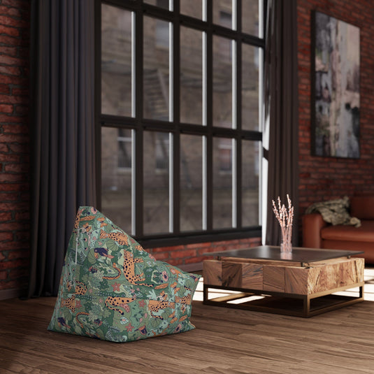 Pouf Poire Jungle 27" × 30" × 25" / Without insert