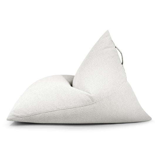 Pouf Poire mouton Beige Crème Beaumont Concept