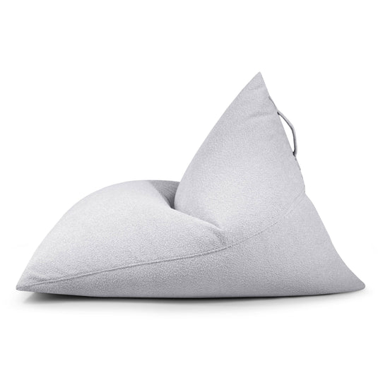 Pouf Poire mouton Gris Perle Beaumont Concept