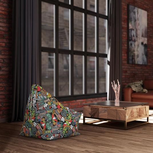 Pouf Poire New York 27" × 30" × 25" / Without insert