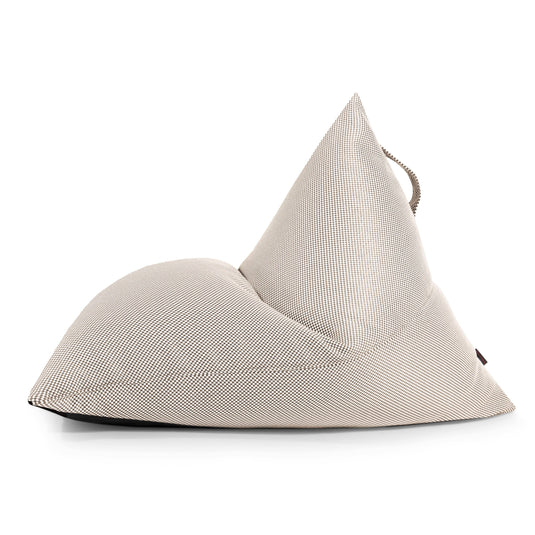 Pouf Poire Piscine Beige Crème Beaumont Concept