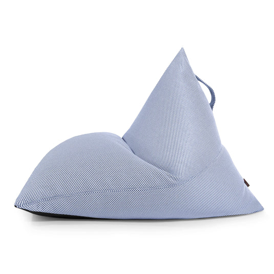 Pouf Poire Piscine Bleu de France Beaumont Concept