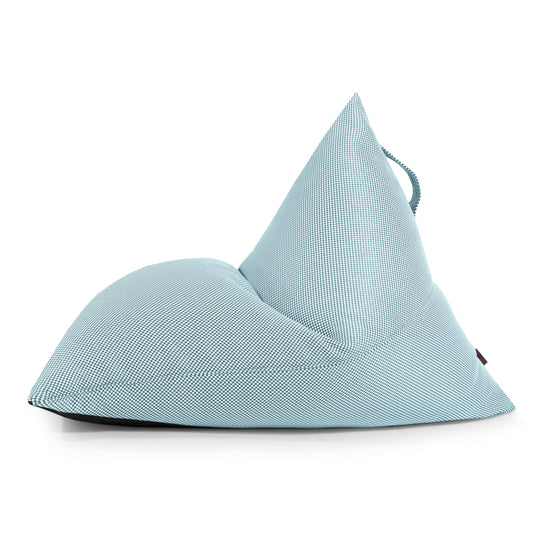 Pouf Poire Piscine Bleu Turquoise Beaumont Concept
