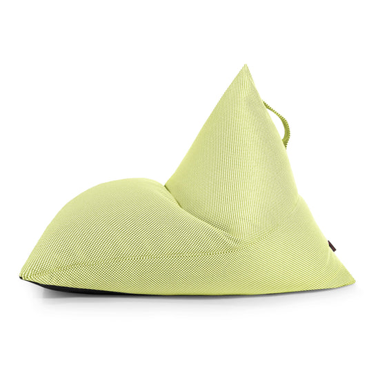 Pouf Poire Piscine Vert Citron Beaumont Concept