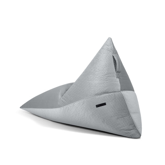 Pouf Poire XXL en velours capitonné Beaumont Concept