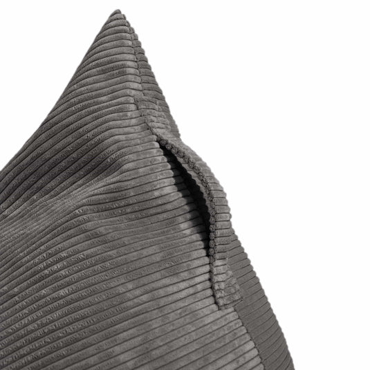 Pouf Poire XXL en velours cotelé Beaumont Concept