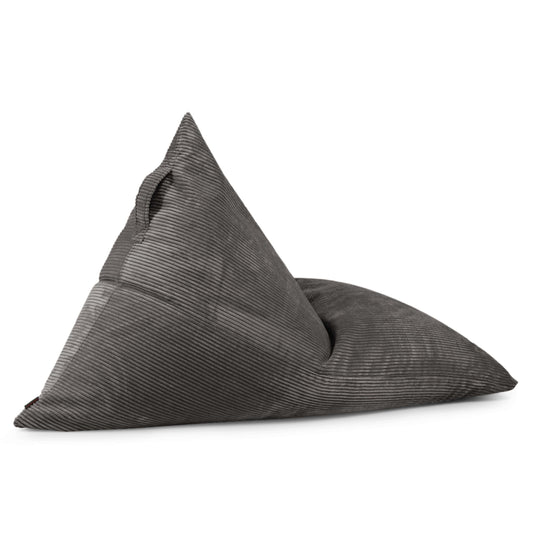 Pouf Poire XXL en velours cotelé Beaumont Concept