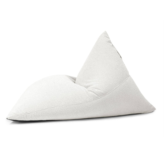 Pouf Poire XXL mouton Beige Crème Beaumont Concept