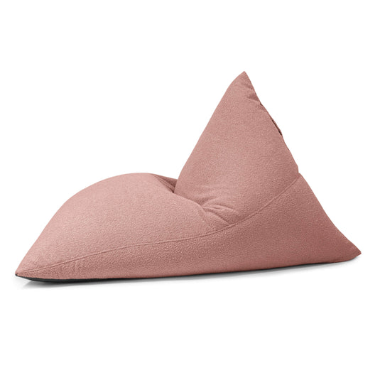 Pouf Poire XXL mouton Rose Taupe Beaumont Concept
