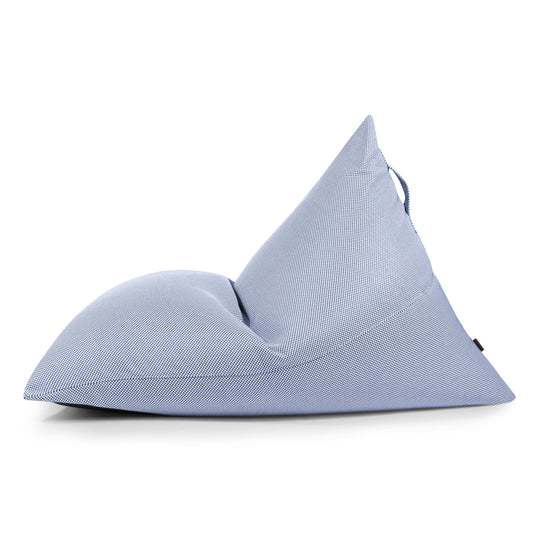 Pouf Poire XXL Piscine Bleu de France Beaumont Concept