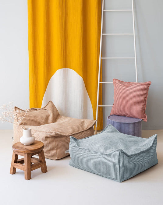 Pouf pour Enfant - Vert d'Eau