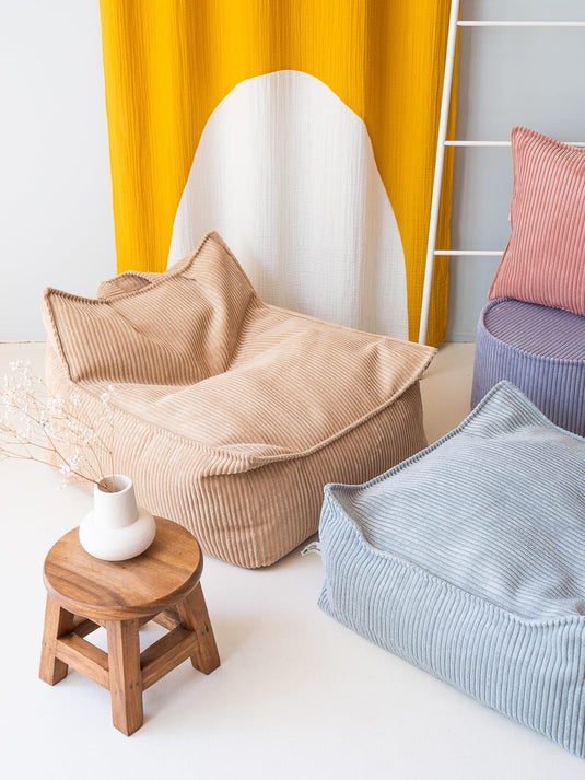 Pouf pour Enfant - Vert d'Eau