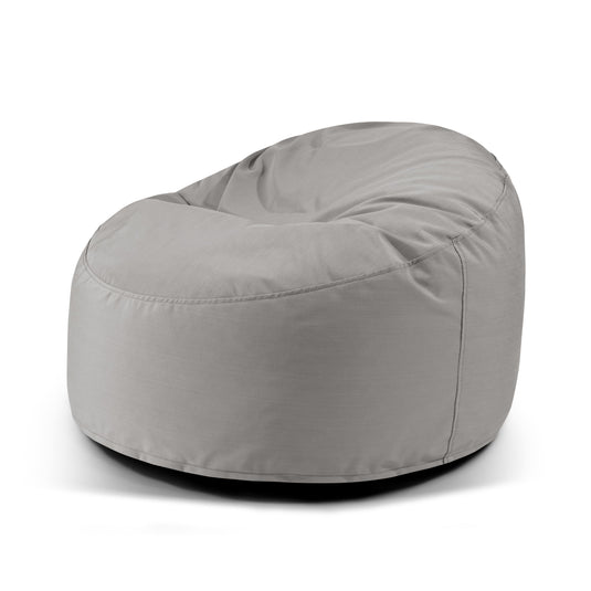 Pouf pour Exterieur Gris Perle Beaumont Concept
