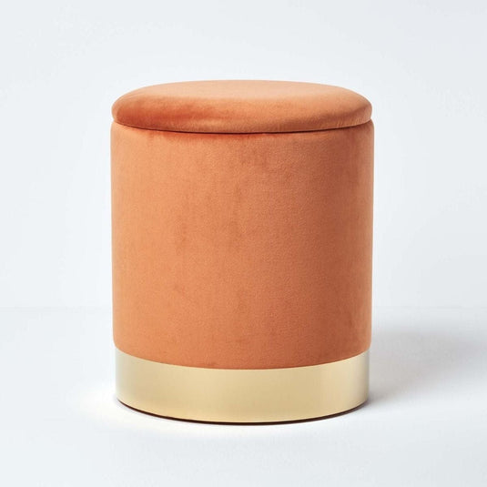 Pouf Rangement Velours