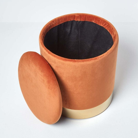 Pouf Rangement Velours