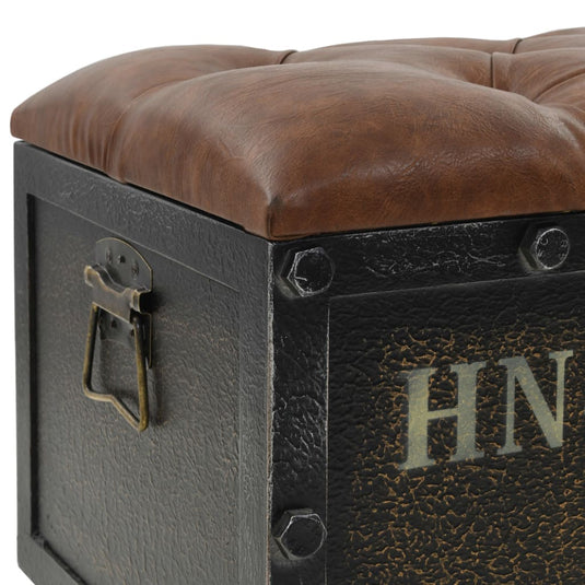 Pouf Rangement Vintage