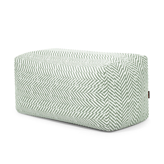 Pouf Rectangulaire Jardin Vert Forêt Pouf Français