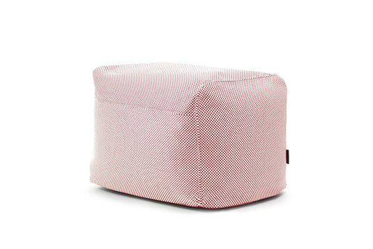 Pouf Repose Pied Piscine Rouge Bordeaux Pouf Français