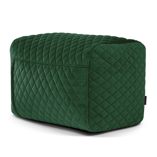 Pouf Repose Pied Royal Vert Forêt Pouf Français