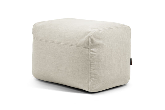 Pouf Repose Pied Salon Beige Sable Pouf Français