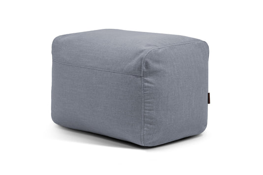 Pouf Repose Pied Salon Gris Anthracite Pouf Français
