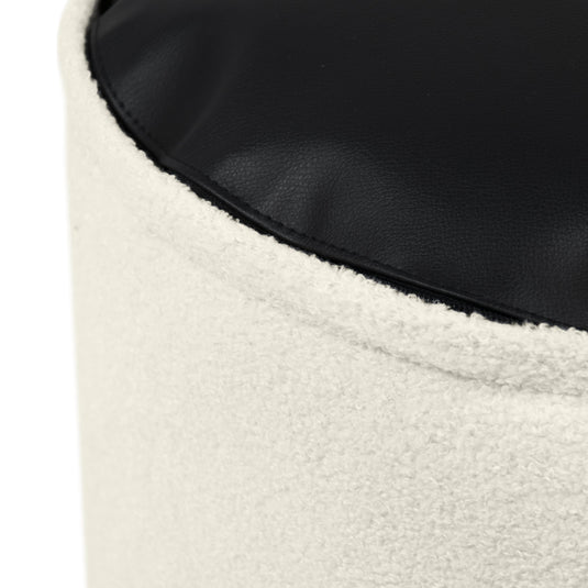 Pouf Rond Bouclette Pouf Français