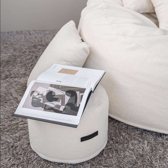 Pouf Rond Bouclette Pouf Français