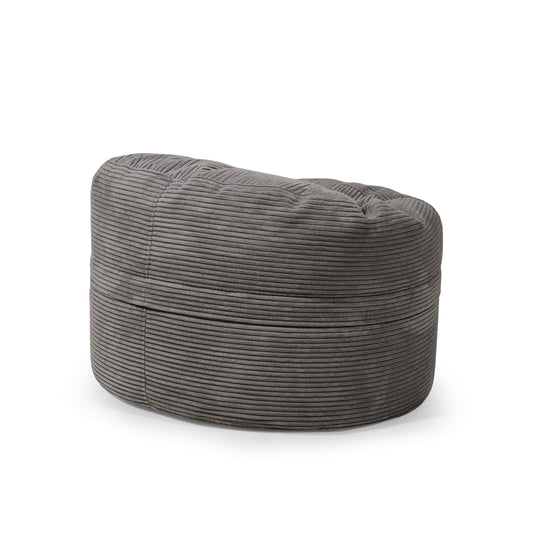 Pouf Rond en Velours Côtelé