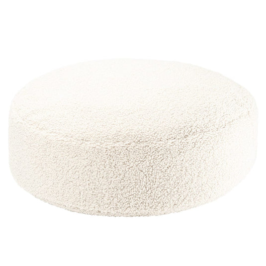 Pouf Rond Enfant - Blanc