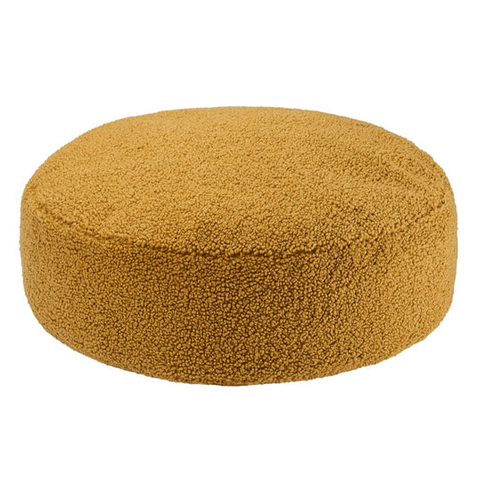 Pouf Rond Enfant - Moutarde