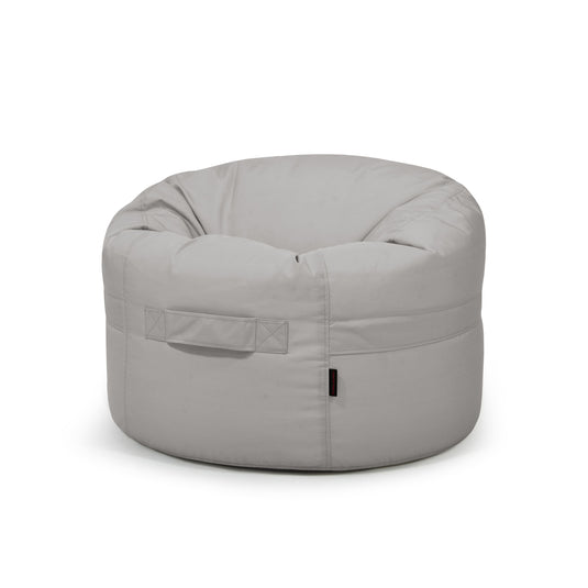 Pouf Rond Exterieur Gris Perle