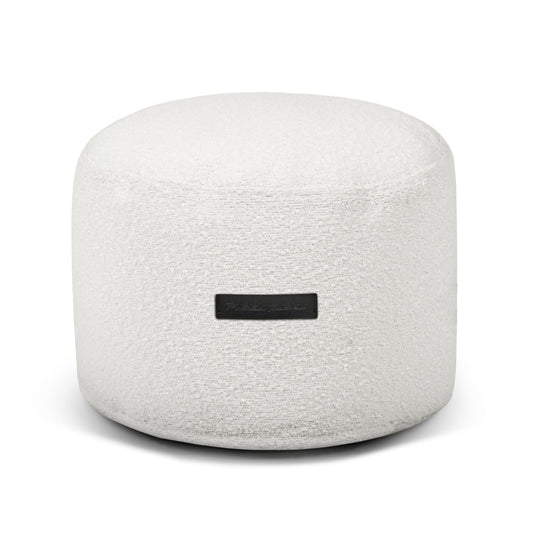 Pouf Rond mouton Beige Crème Beaumont Concept