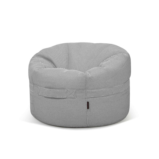 Pouf Rond Piscine Gris Anthracite