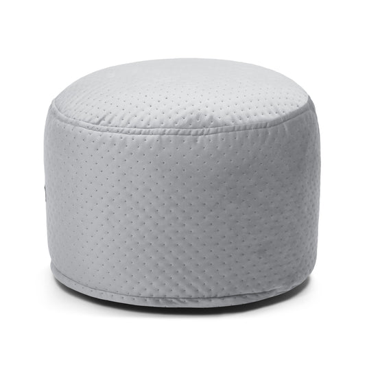 Pouf Rond Velours Capitonné Pouf Français