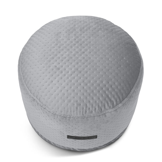 Pouf Rond Velours Capitonné Pouf Français