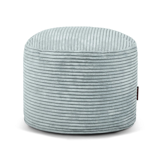 Pouf Rond Velours Cotelé Pouf Français