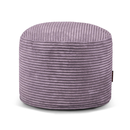 Pouf Rond Velours Cotelé Pouf Français