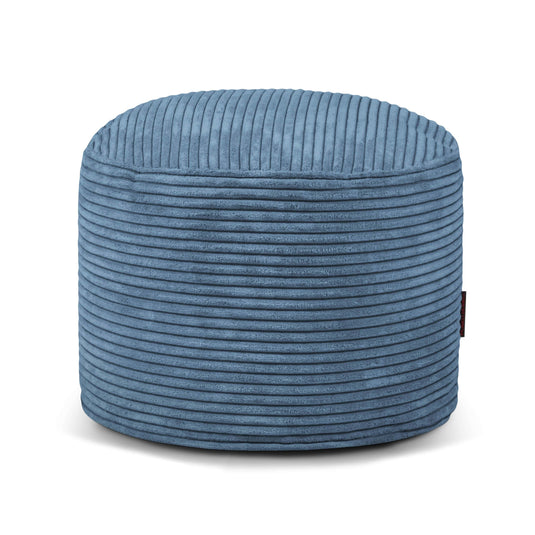 Pouf Rond Velours Cotelé Pouf Français