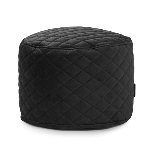 Pouf Rond Velours Royal Pouf Français