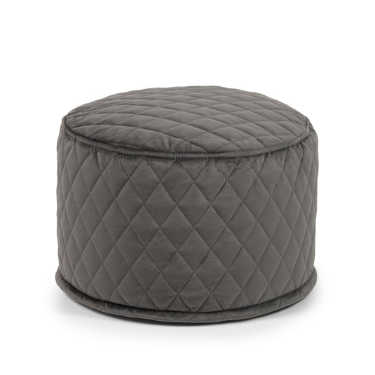 Pouf Rond Velours Royal Pouf Français