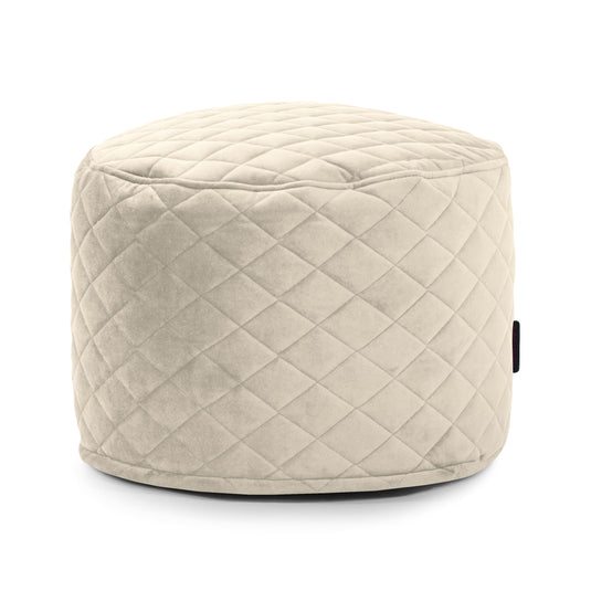 Pouf Rond Velours Royal Pouf Français