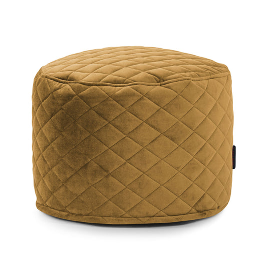 Pouf Rond Velours Royal Pouf Français