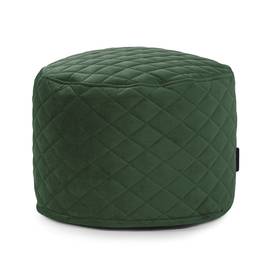 Pouf Rond Velours Royal Pouf Français